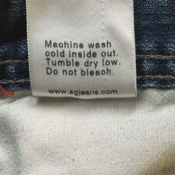 Adriano Goldschmied AG The Protege Straight Leg Mens Blue Jeans size W30 - Picture 11 of 11